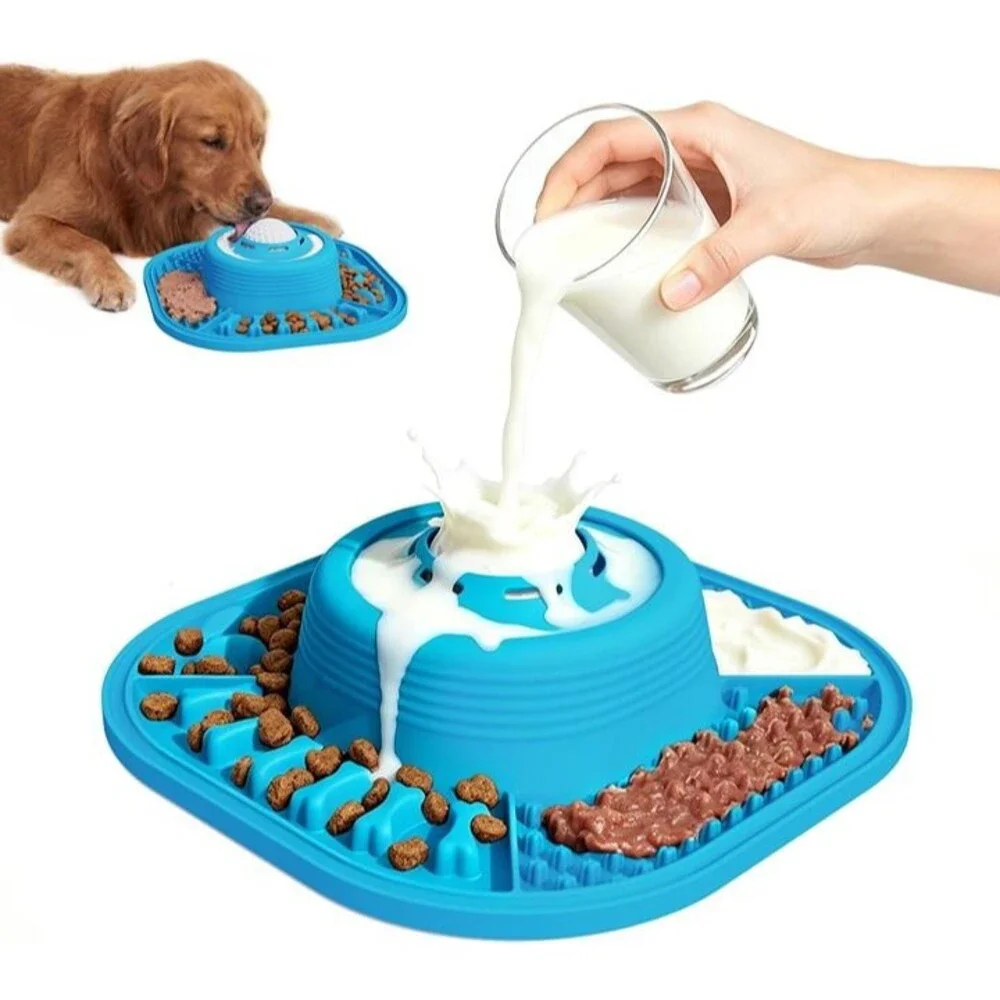 Slow Feeder Dog Bowls and Lick Mat